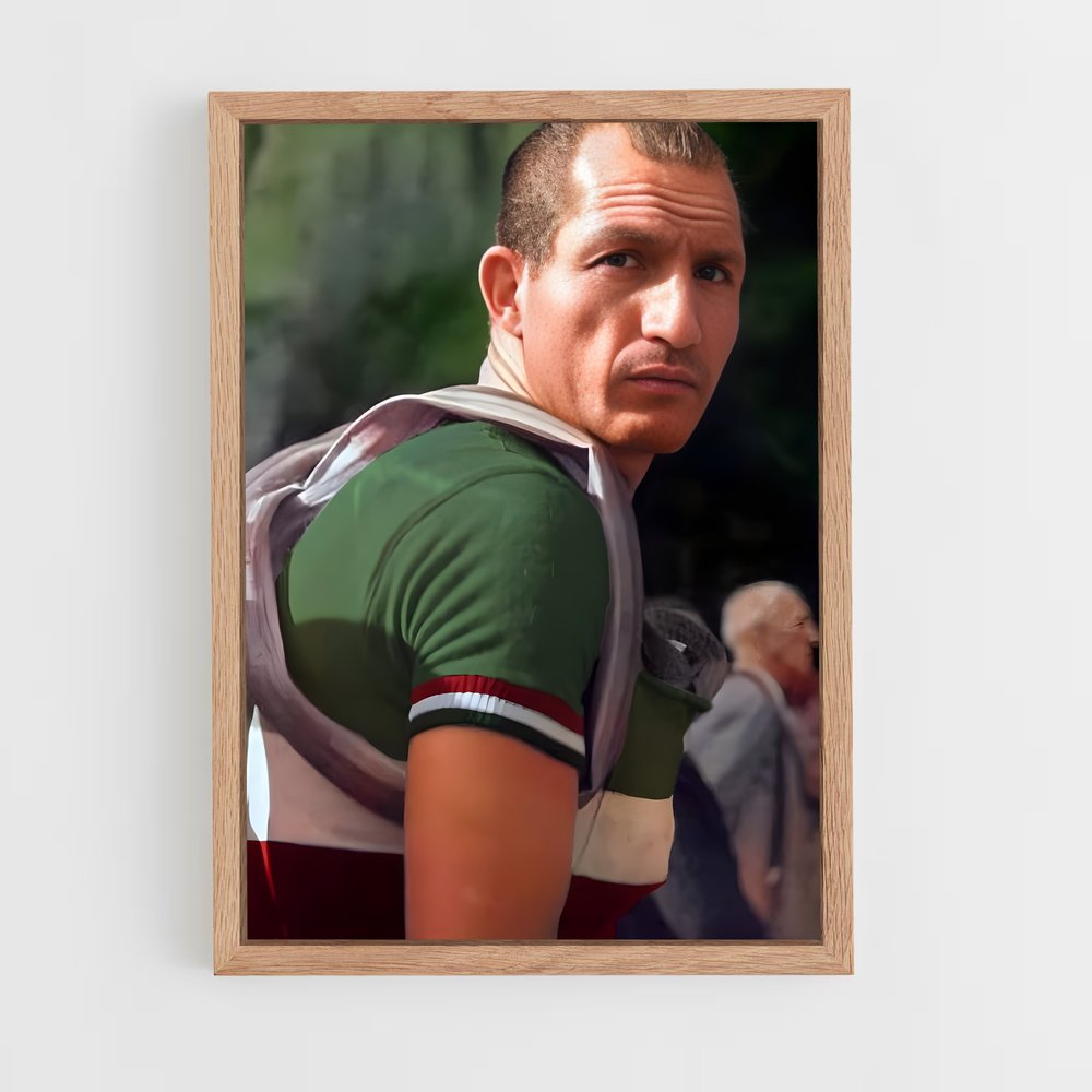 Poster L'Aventurier Gino – affiche Cyclisme (vue 4)